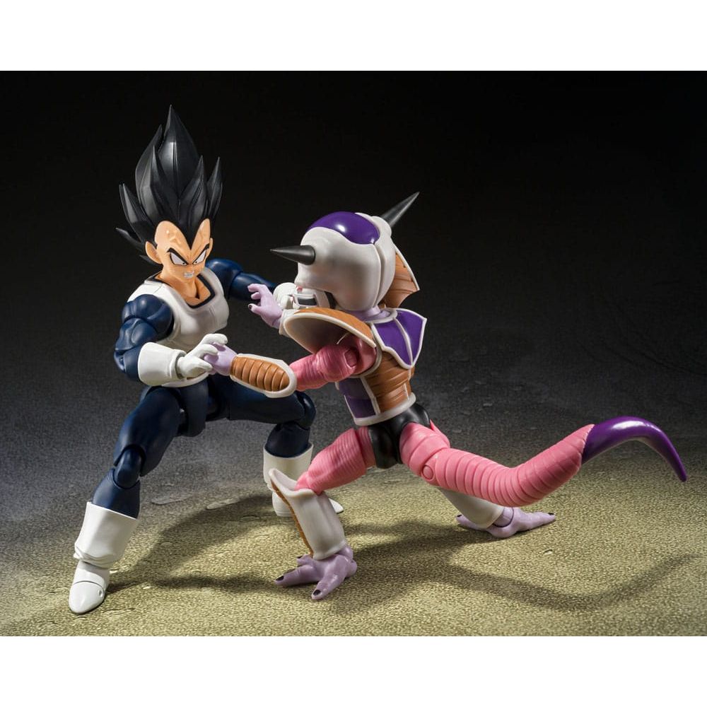 Dragon Ball S.H. Figuarts Action Figure Vegeta Old Battle Clothes 14 cm - The Happy Toy Store