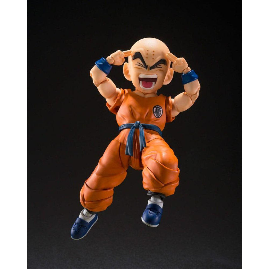 Dragon Ball S.H.Figuarts Action Figure Krillin Son Goku´s old Friend 11 cm - The Happy Toy Store