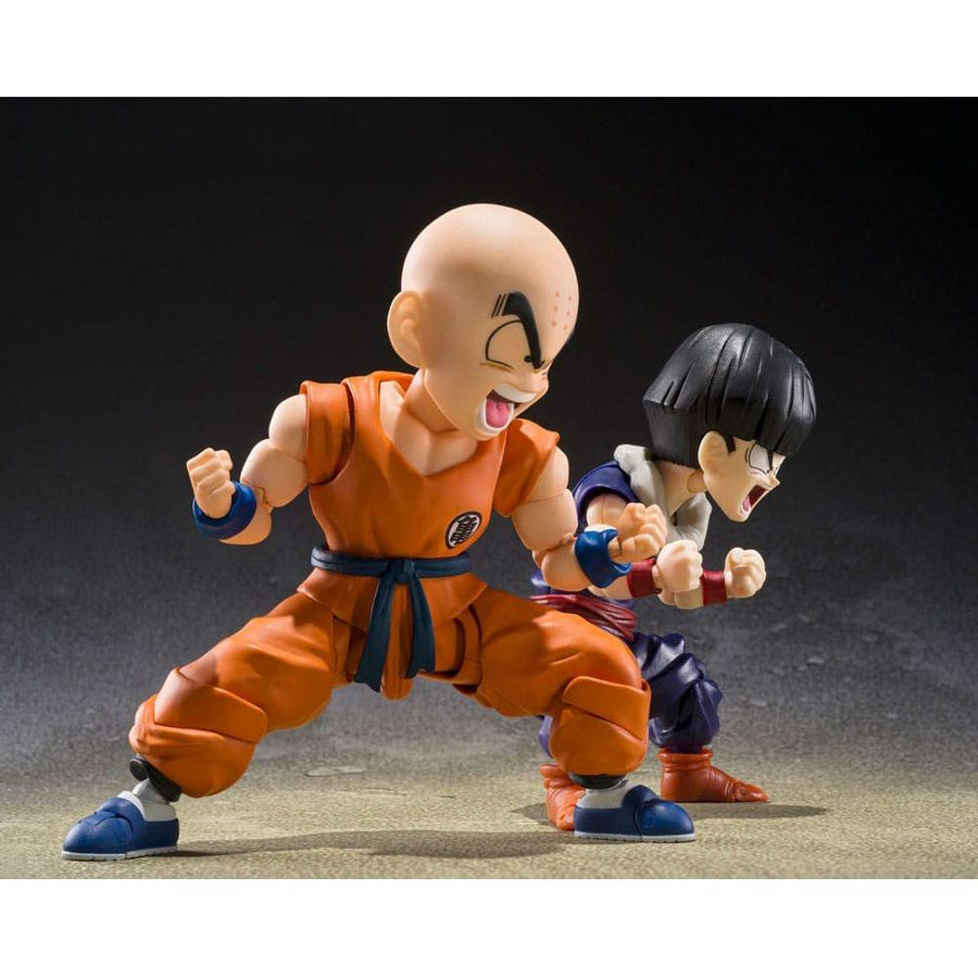 Dragon Ball S.H.Figuarts Action Figure Krillin Son Goku´s old Friend 11 cm - The Happy Toy Store