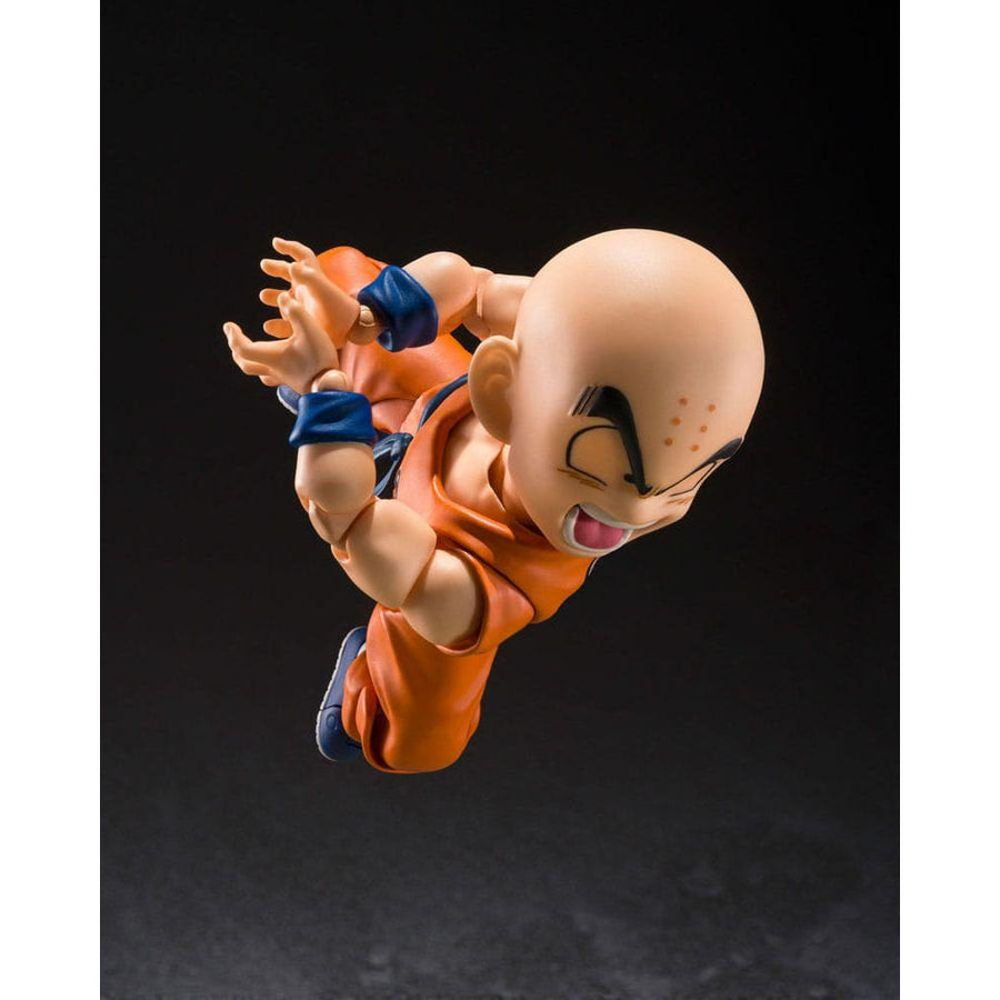 Dragon Ball S.H.Figuarts Action Figure Krillin Son Goku´s old Friend 11 cm - The Happy Toy Store