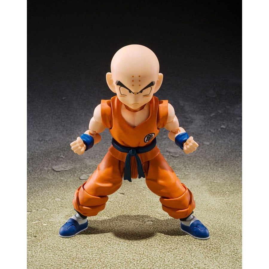 Dragon Ball S.H.Figuarts Action Figure Krillin Son Goku´s old Friend 11 cm - The Happy Toy Store
