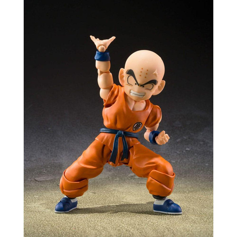 Dragon Ball S.H.Figuarts Action Figure Krillin Son Goku´s old Friend 11 cm - The Happy Toy Store