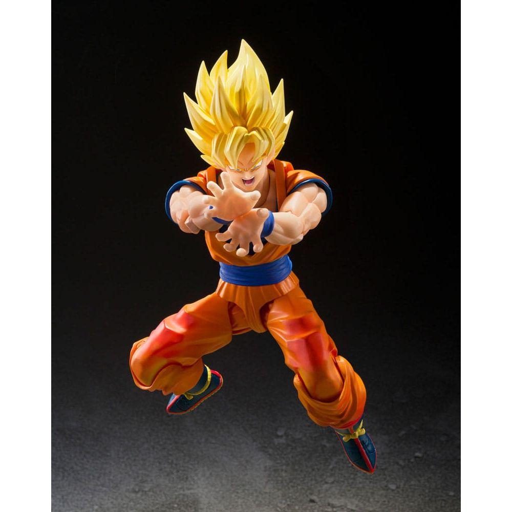 Dragon Ball Z S.H.Figuarts Action Figure Super Saiyan Son Goku The Games Begin Ver. 15 cm - The Happy Toy Store