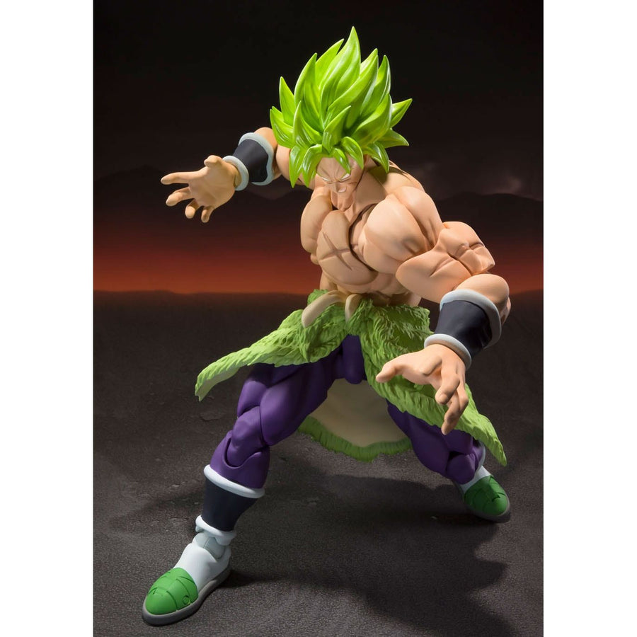 Dragonball Super Broly S.H. Figuarts Action Figure Super Saiyan Broly Fullpower 22 cm - The Happy Toy Store