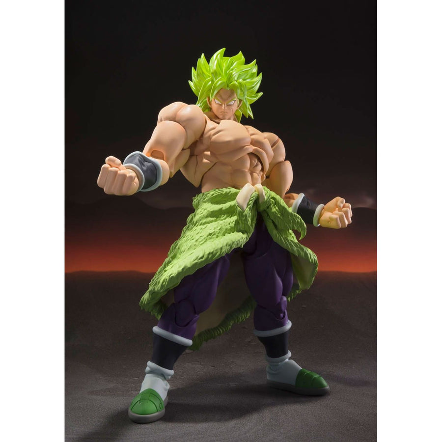 Dragonball Super Broly S.H. Figuarts Action Figure Super Saiyan Broly Fullpower 22 cm - The Happy Toy Store