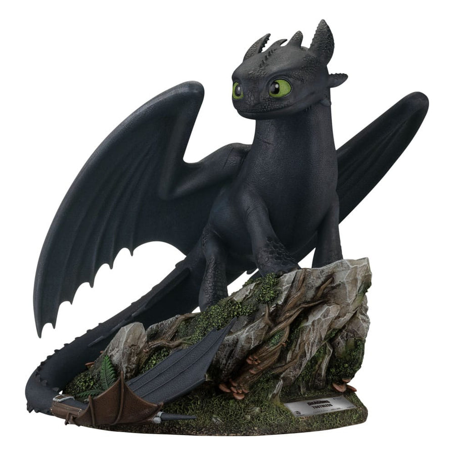 Dragons Master Craft Statue Standing Toothless 31 cm - The Happy Toy Store
