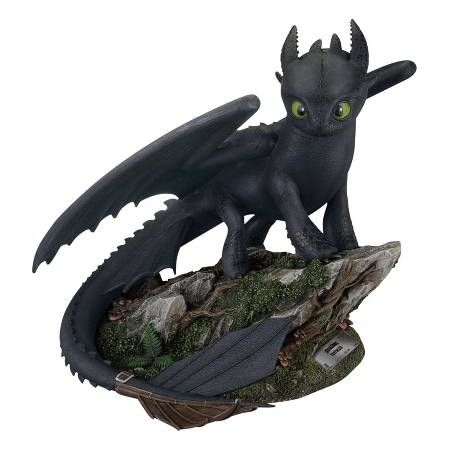 Dragons Master Craft Statue Standing Toothless 31 cm - The Happy Toy Store