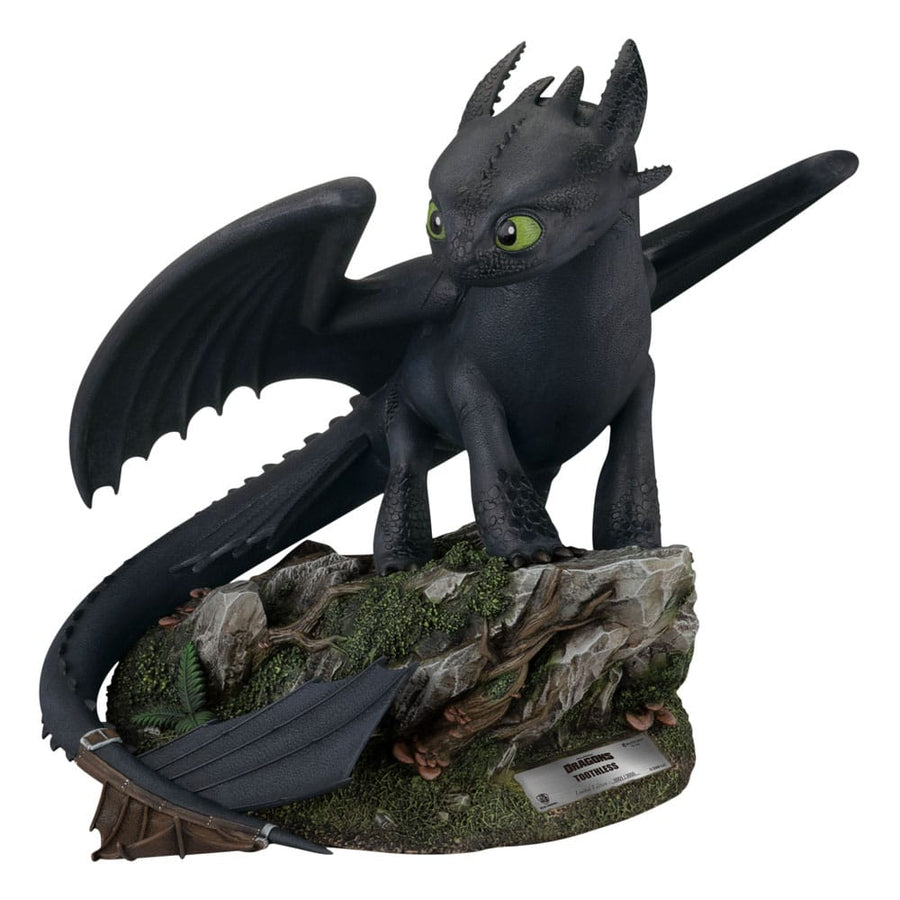 Dragons Master Craft Statue Standing Toothless 31 cm - The Happy Toy Store