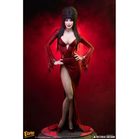 Elvira: Mistress of the Dark Maquette 1/4 Elvira (Red Glitter Dress) 48 cm - The Happy Toy Store