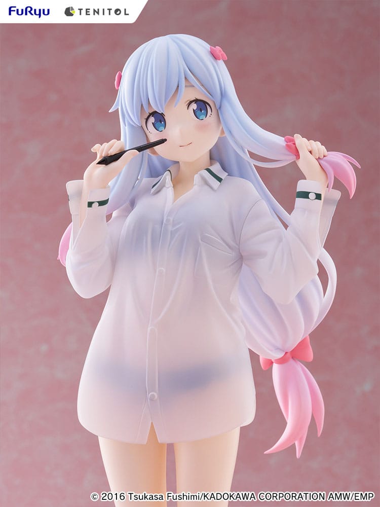 Eromanga Sensei Tenitol Tall PVC Statue Sagiri Izumi Shirts Ver. 30 cm - The Happy Toy Store