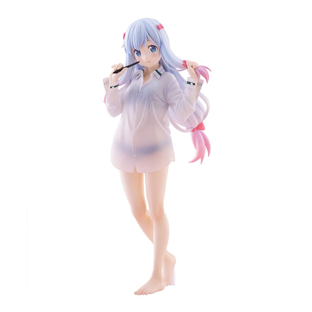Eromanga Sensei Tenitol Tall PVC Statue Sagiri Izumi Shirts Ver. 30 cm - The Happy Toy Store