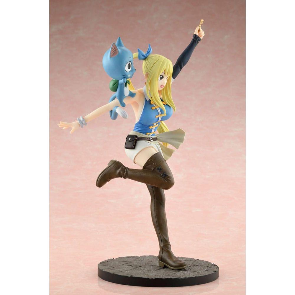 Fairy Tail PVC Statue 1/8 Lucy Heartfilia Wink Ver. 23 cm - The Happy Toy Store