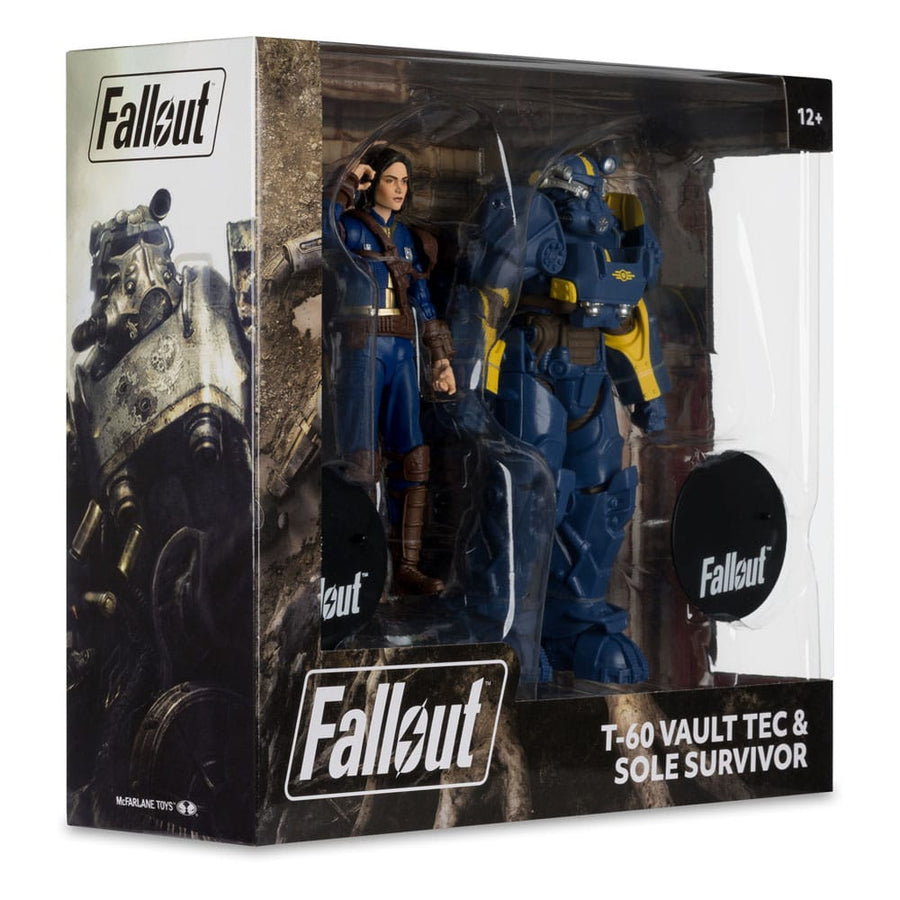 Fallout 4 Statue 2 - Pack T - 60 Vault Tec & Sole Survivor 18 cm - The Happy Toy Store