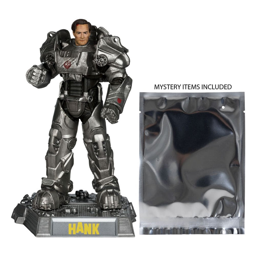 Fallout Movie Maniacs Action Figure Hank Maclean (Season 2) (Red Platinum Edition) 17 cm - The Happy Toy Store