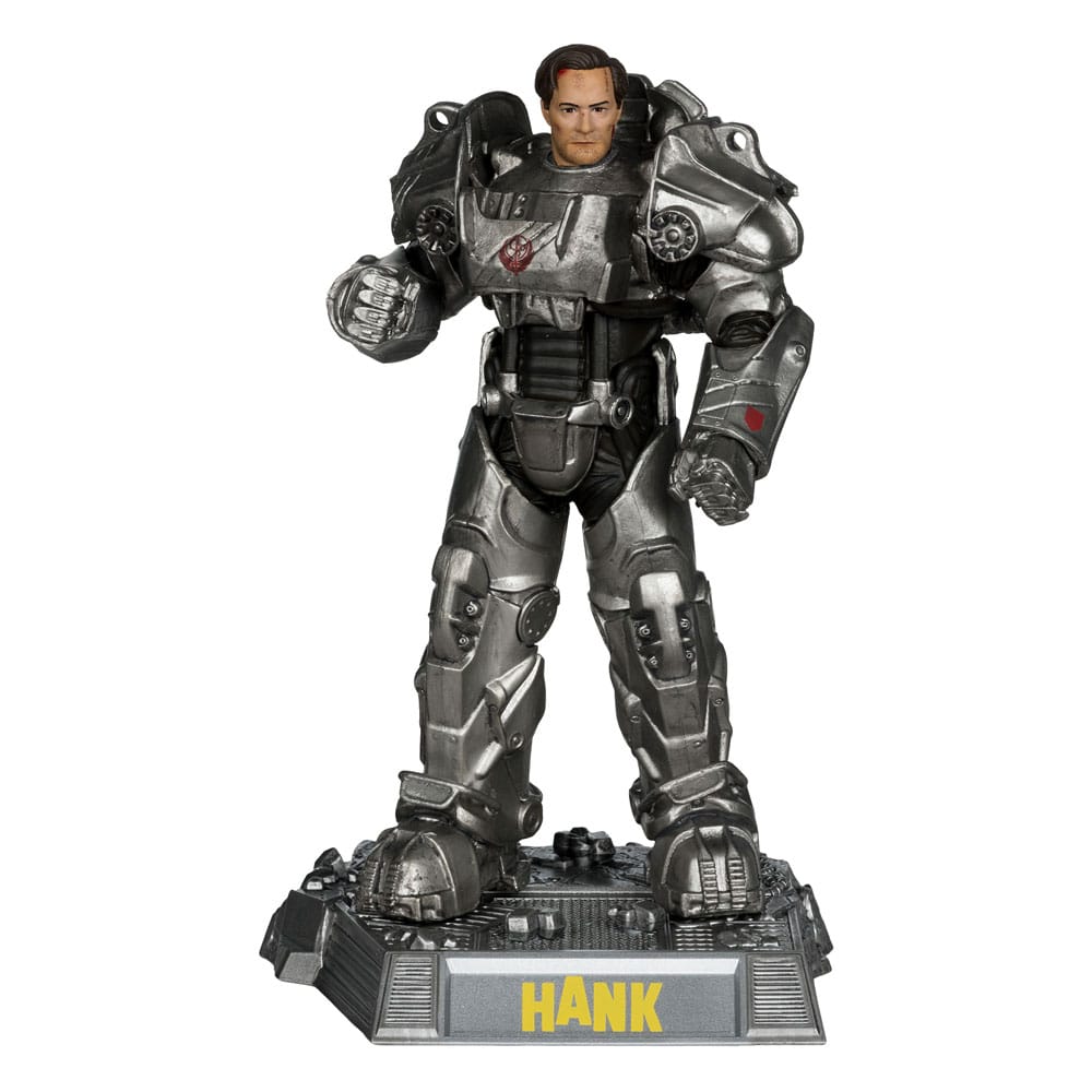 Fallout Movie Maniacs Action Figure Hank Maclean (Season 2) (Red Platinum Edition) 17 cm - The Happy Toy Store