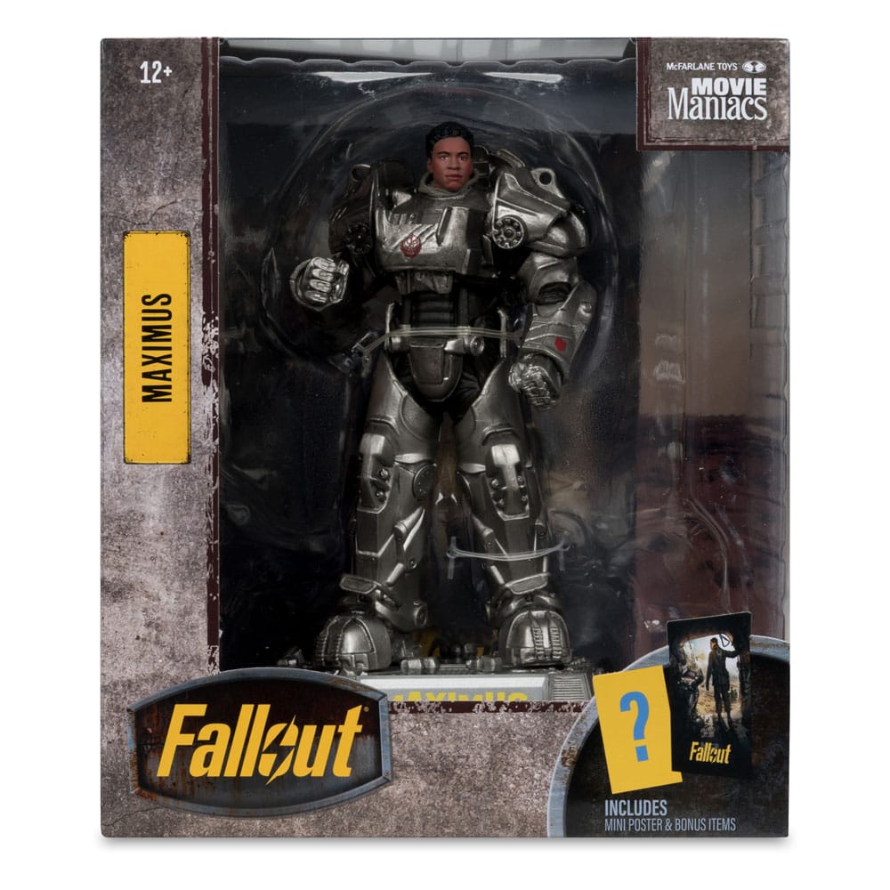 Fallout Movie Maniacs Action Figure Maximus (Season 2) 17 cm - The Happy Toy Store