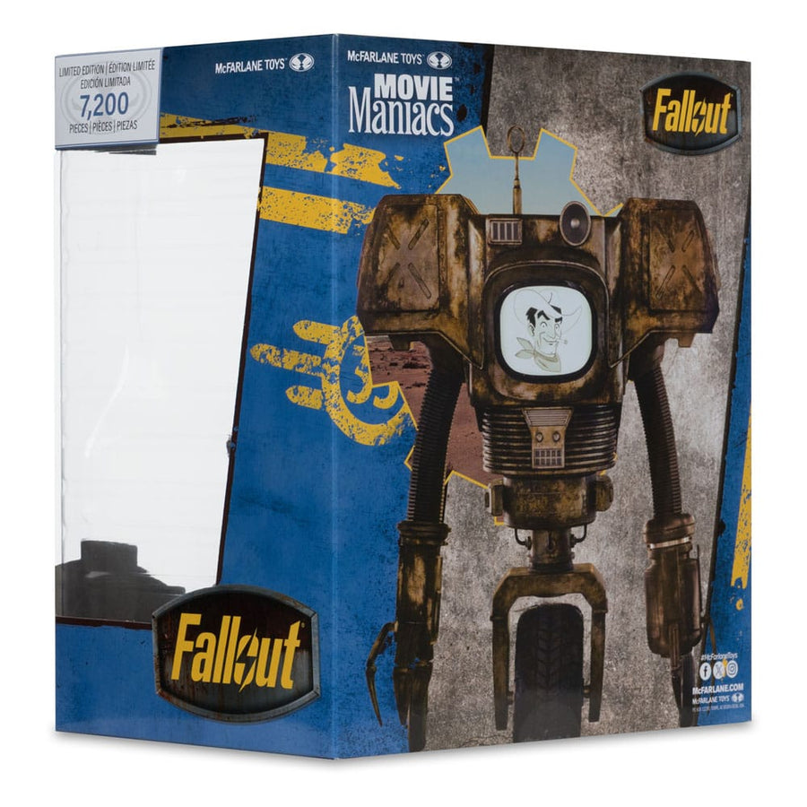 Fallout Movie Maniacs Action Figure Securitron (Season 2) 15 cm - The Happy Toy Store