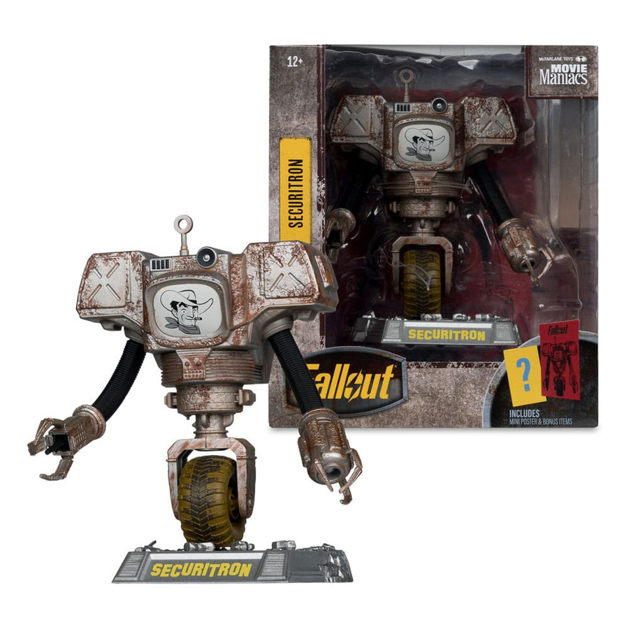Fallout Movie Maniacs Action Figure Securitron (Season 2) 15 cm - The Happy Toy Store