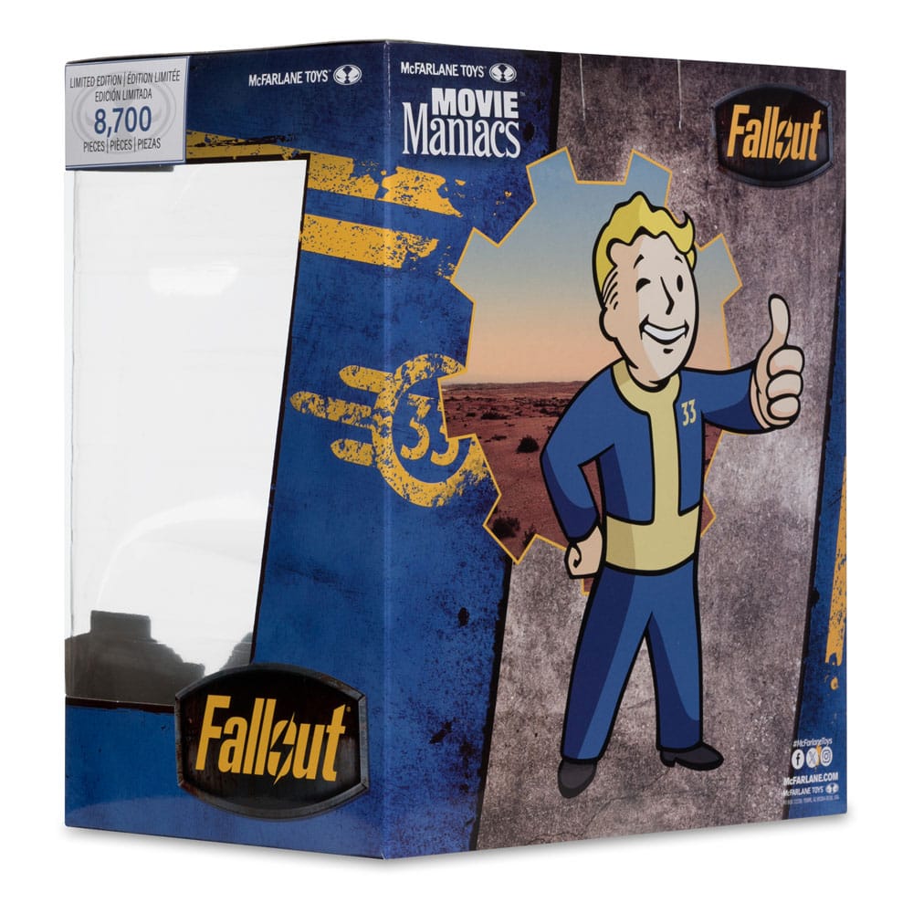 Fallout Movie Maniacs Action Figure Vault Boy Version 1 14 cm - The Happy Toy Store