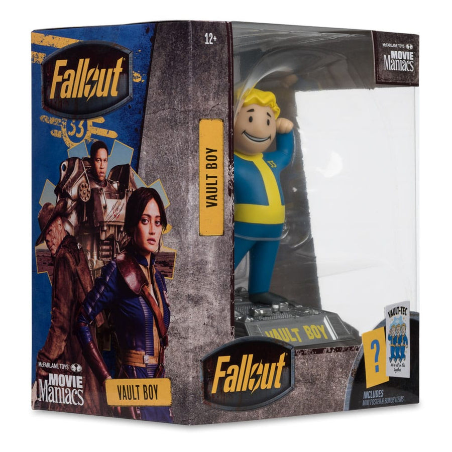 Fallout Movie Maniacs Action Figure Vault Boy Version 1 14 cm - The Happy Toy Store