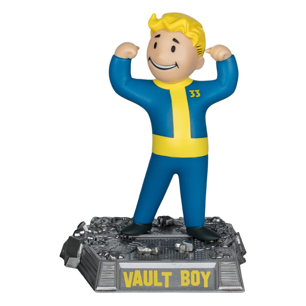 Fallout Movie Maniacs Action Figure Vault Boy Version 1 14 cm - The Happy Toy Store