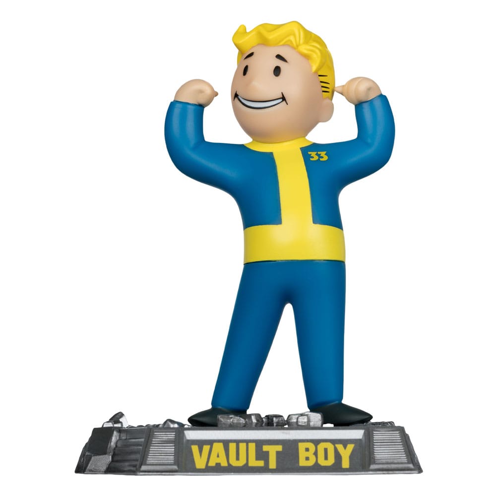Fallout Movie Maniacs Action Figure Vault Boy Version 1 14 cm - The Happy Toy Store