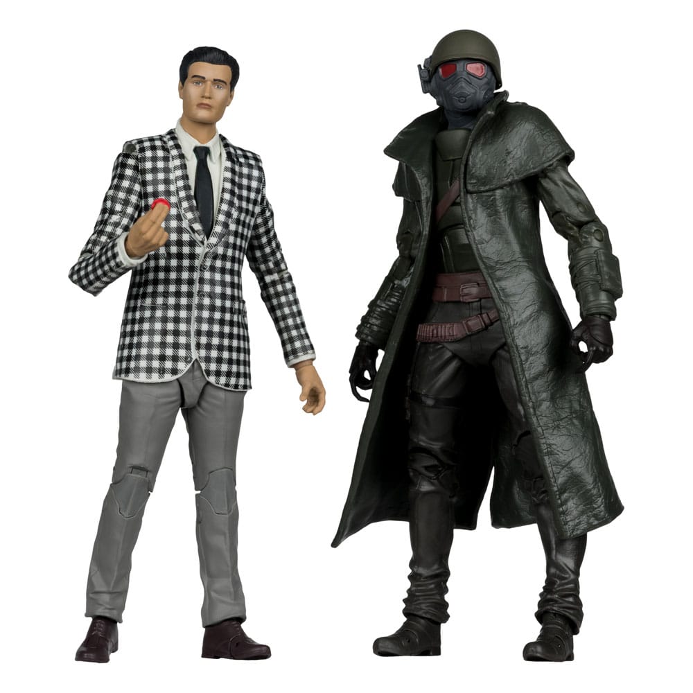 Fallout: New Vegas Statue 2 - Pack Riot Ranger Armor & Benny Survivor 18 cm - The Happy Toy Store