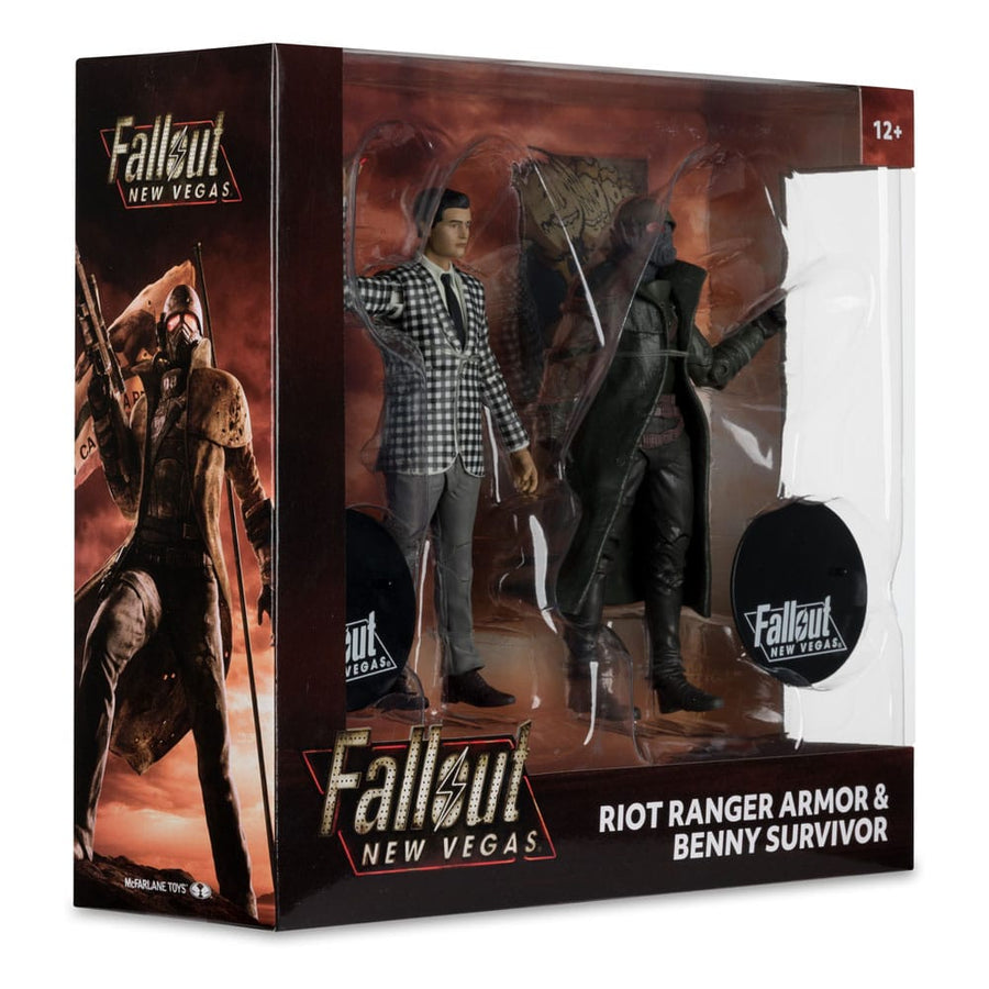 Fallout: New Vegas Statue 2 - Pack Riot Ranger Armor & Benny Survivor 18 cm - The Happy Toy Store