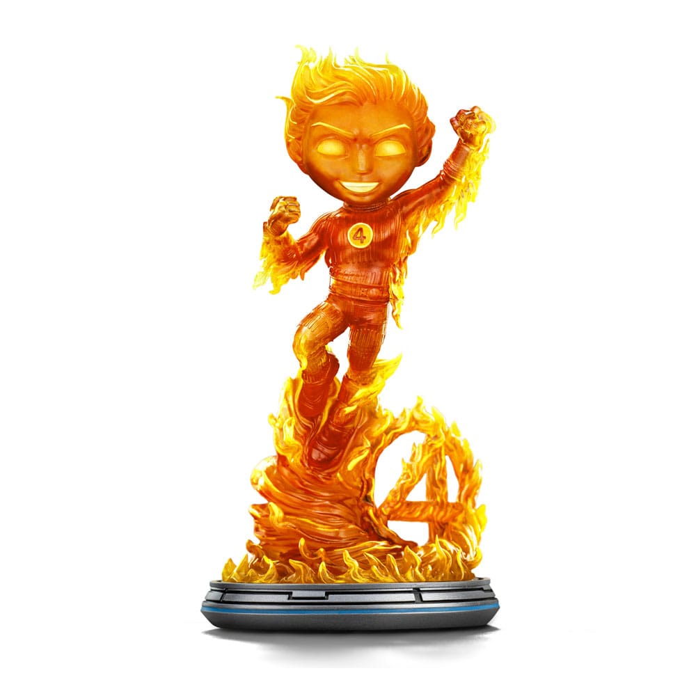 Fantastic Four Mini Co. PVC Figure Human Torch 21 cm - The Happy Toy Store