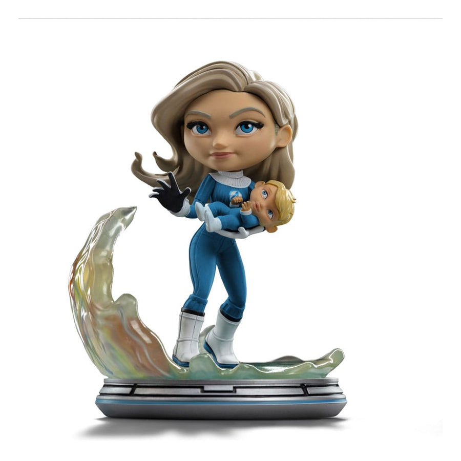 Fantastic Four Mini Co. PVC Figure Invisible Woman and Franklin 15 cm - The Happy Toy Store