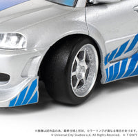 Fast & Furious Q - Village Vehicle with mini - figure Nissan Skyline GT - R (R34) 9 cm - The Happy Toy Store