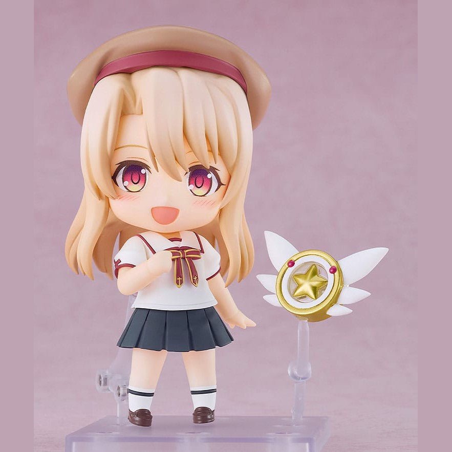 Fate/kaleid liner Prisma Illya Licht Nameless Girl Nendoroid Action Figure Illyasviel von Einzbern: School Uniform Ver. 10 cm - The Happy Toy Store