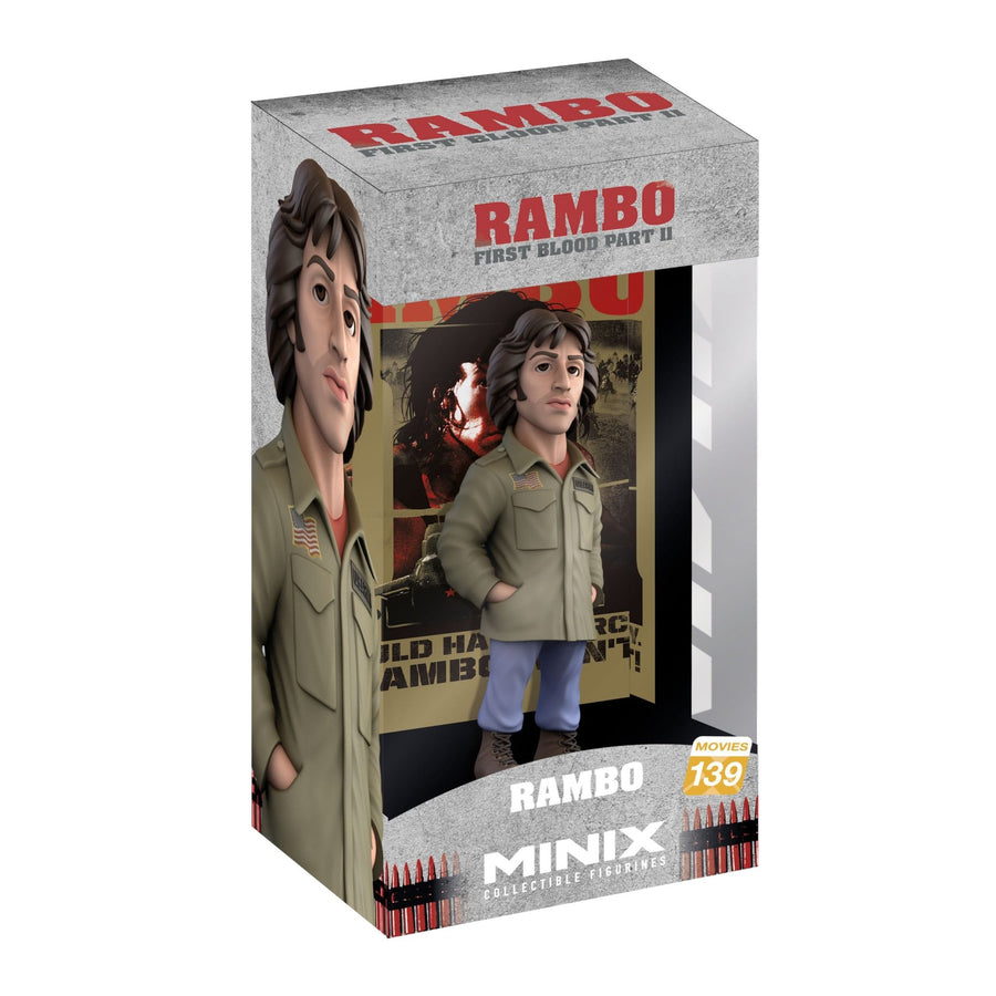 First Blood Minix Figure Rambo 12 cm - The Happy Toy Store
