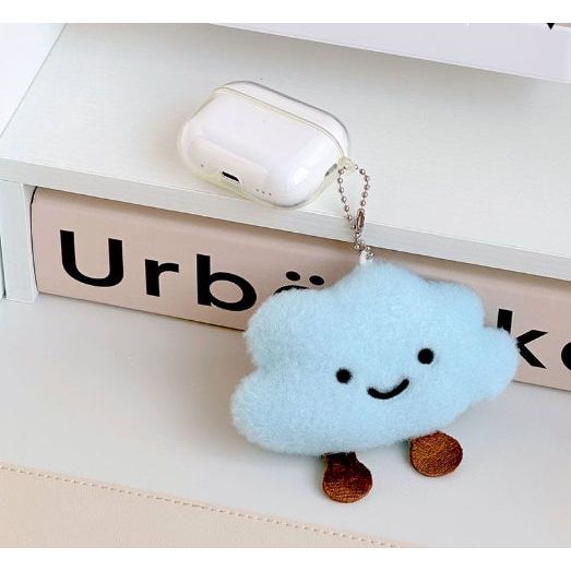 Fluffy Cloud Plush Keychain – Soft & Smiley Charm Assorted - The Happy Toy Store