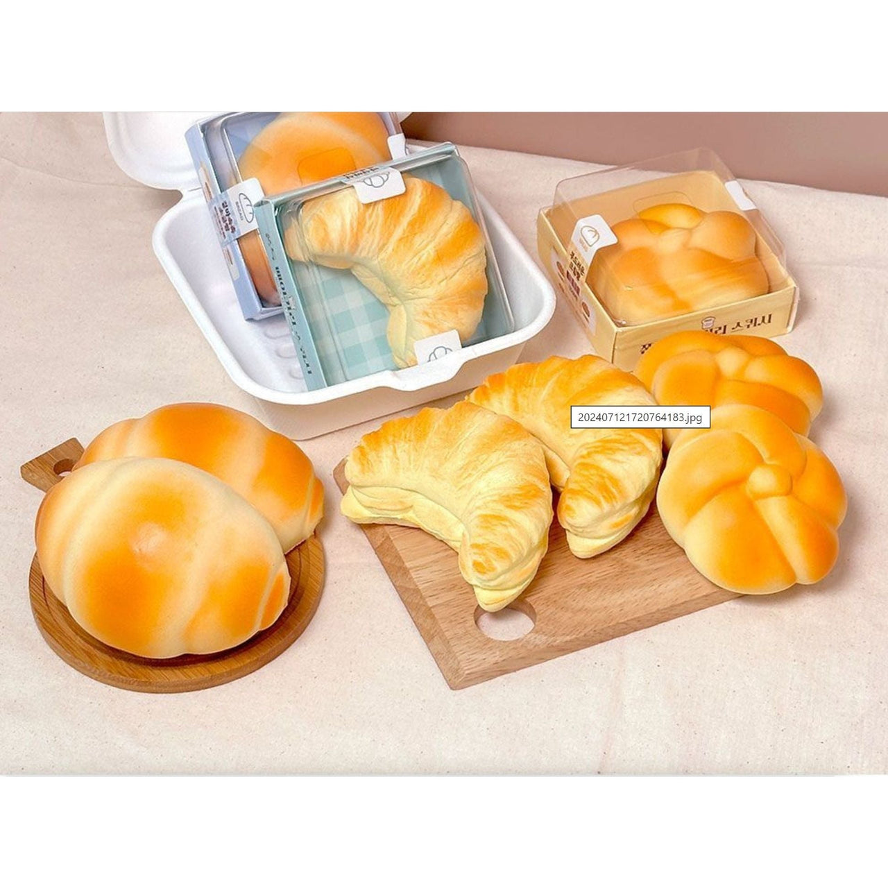 Fresh Bakery Bread Squishy Stuffed / Stress Relief Toy - The Happy Toy Store