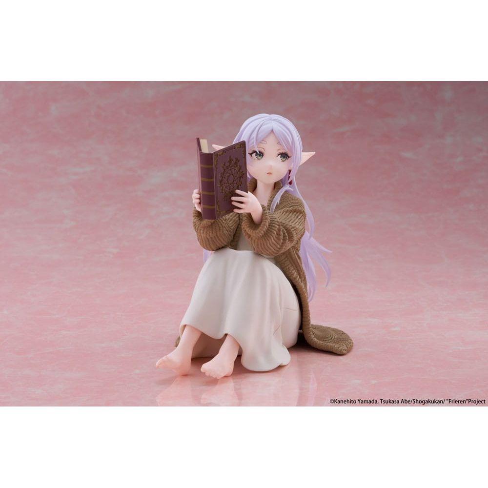Frieren: Beyond Journey's End PVC Statue Desktop Cute Figure Frieren Roomwear Ver. 13 cm - The Happy Toy Store
