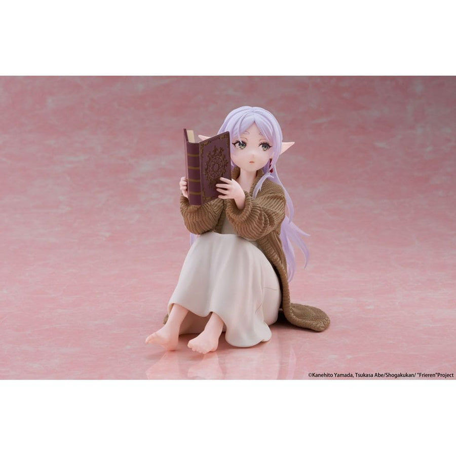 Frieren: Beyond Journey's End PVC Statue Desktop Cute Figure Frieren Roomwear Ver. 13 cm - The Happy Toy Store