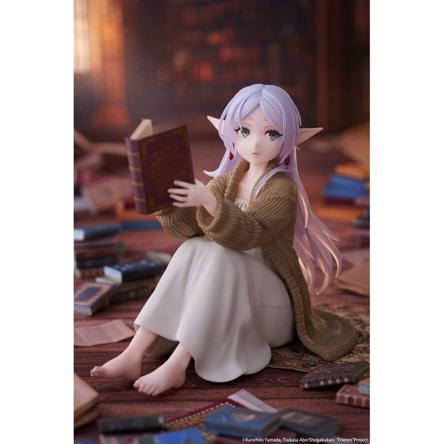Frieren: Beyond Journey's End PVC Statue Desktop Cute Figure Frieren Roomwear Ver. 13 cm - The Happy Toy Store