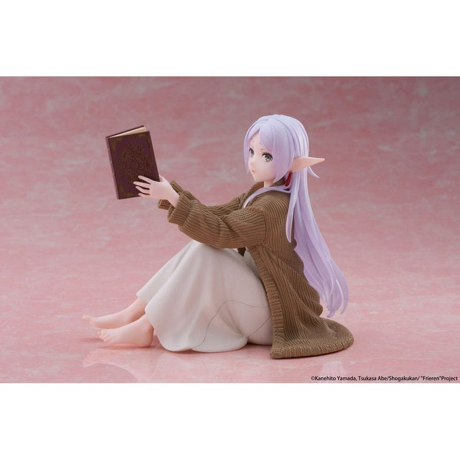 Frieren: Beyond Journey's End PVC Statue Desktop Cute Figure Frieren Roomwear Ver. 13 cm - The Happy Toy Store