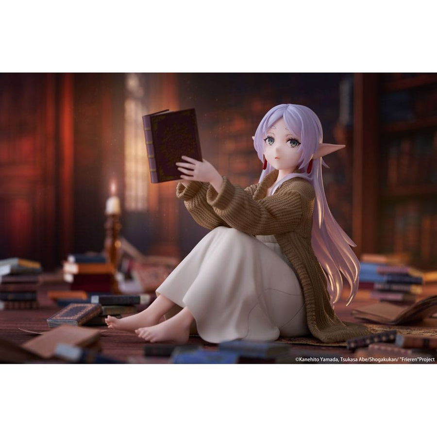 Frieren: Beyond Journey's End PVC Statue Desktop Cute Figure Frieren Roomwear Ver. 13 cm - The Happy Toy Store