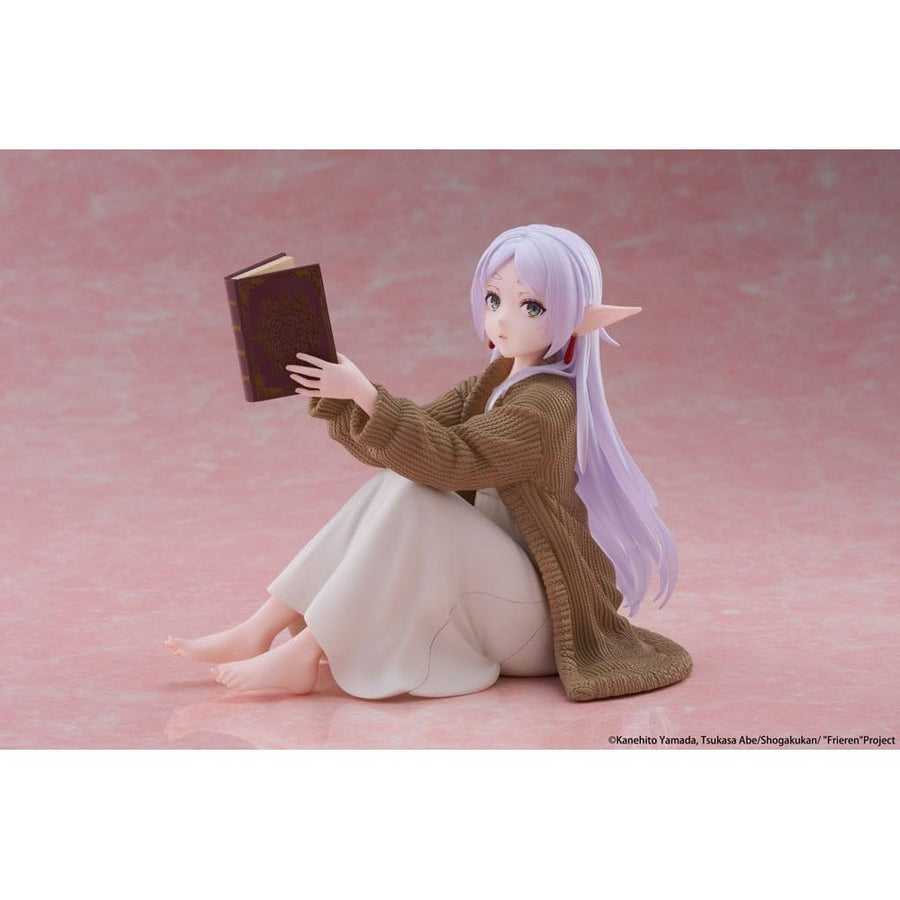 Frieren: Beyond Journey's End PVC Statue Desktop Cute Figure Frieren Roomwear Ver. 13 cm - The Happy Toy Store