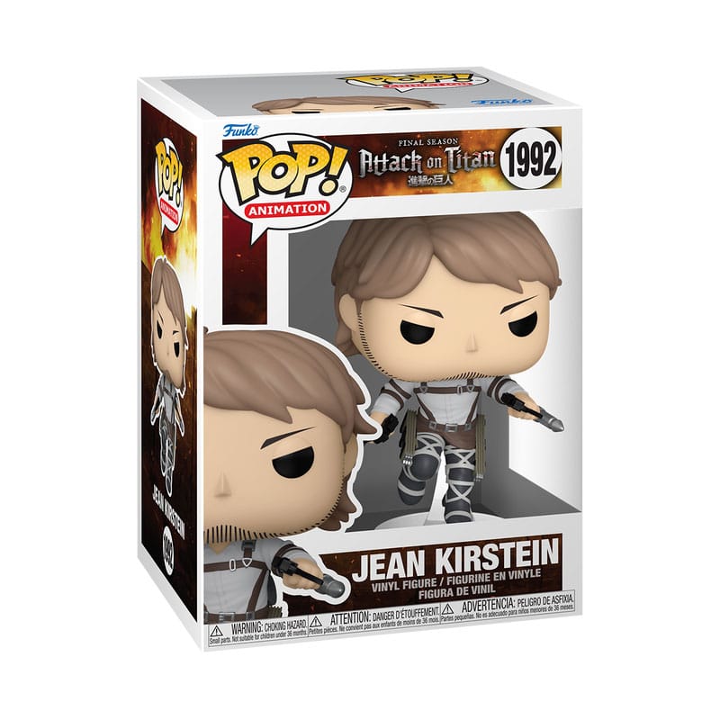 Funko Attack on Titan POP! Animation Vinyl Figure Jean Kirstein 9 cm - The Happy Toy Store