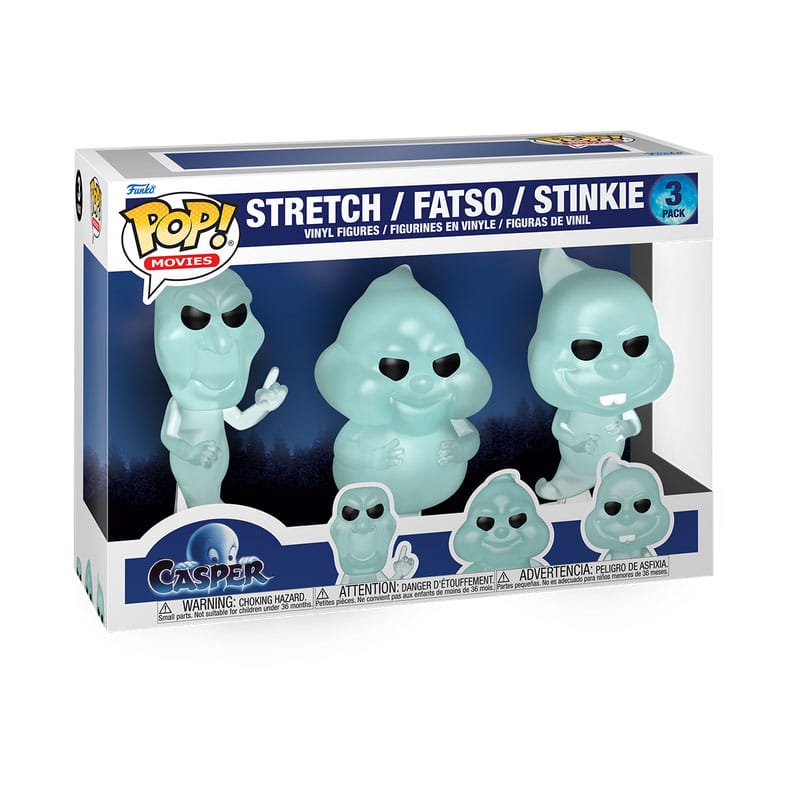 Funko Casper POP! Vinyl Figure 30th - Ghostly Trio 3 - Pack 9 cm - The Happy Toy Store