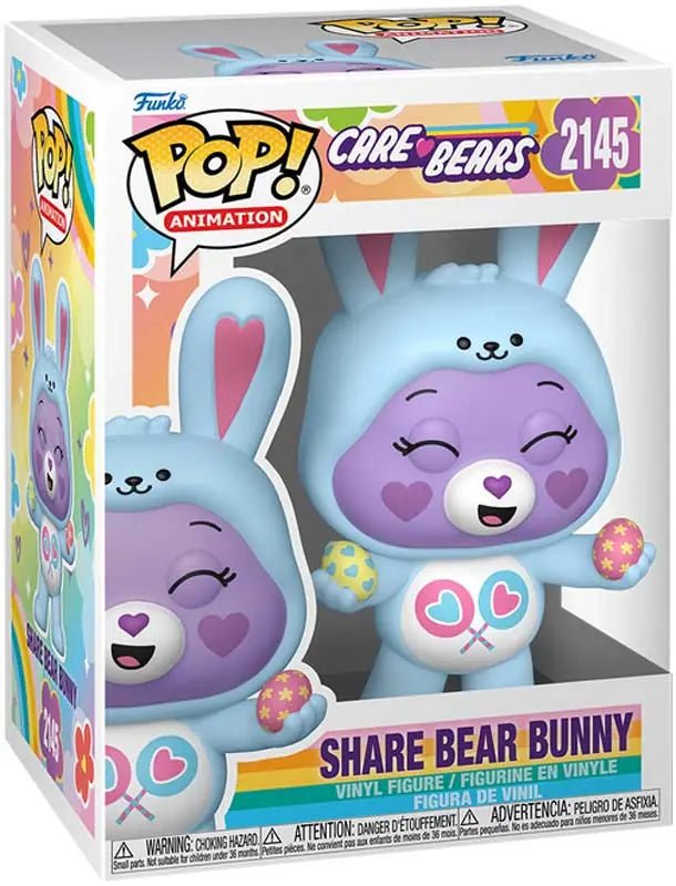 Funko Pop! Animation Care Bears Vinyl Figure 2145 Share Bear Bunny - The Happy Toy Store