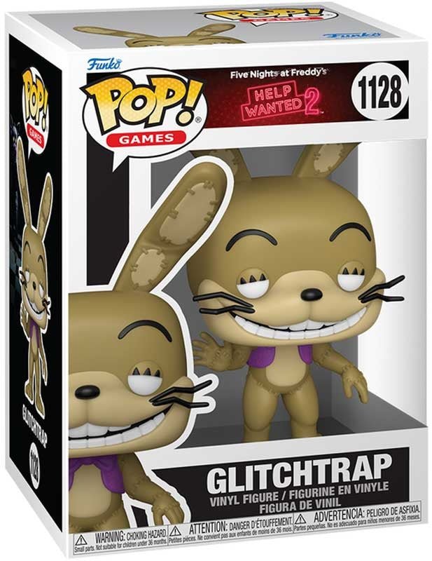 Funko Pop! Games Five Nights at Freddy's Help Wanted 2 Vinyl Figure 1128 Glitchtrap - The Happy Toy Store