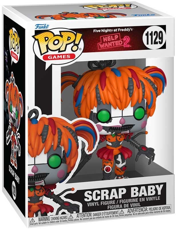 Funko Pop! Games Five Nights at Freddy's Help Wanted 2 Vinyl Figure 1129 Scrap Baby - The Happy Toy Store