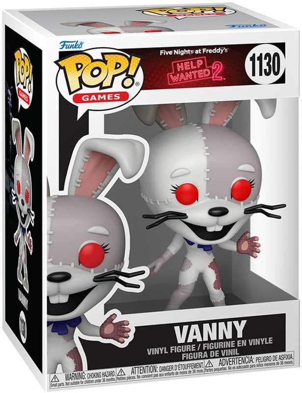 Funko Pop! Games Five Nights at Freddy's Help Wanted 2 Vinyl Figure 1130 Vanny - The Happy Toy Store