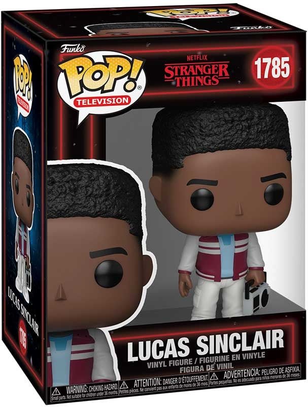 Funko Pop! Television Stranger Things Season 5 Vinyl Figure 1785 Lucas Sinclair - The Happy Toy Store