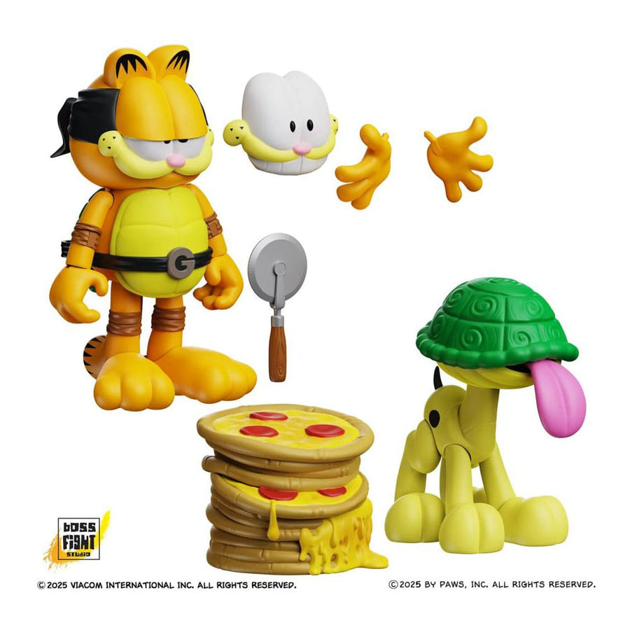 Garfield Action Figures 2 Pack Garfello and Sidekick Odie - The Happy Toy Store