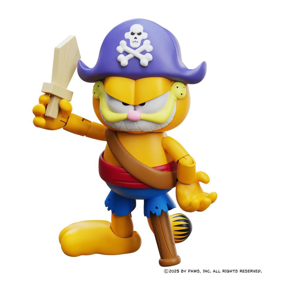 Garfield Action Figures 2 Pack Pirate Garfield and Pirate Odie - The Happy Toy Store